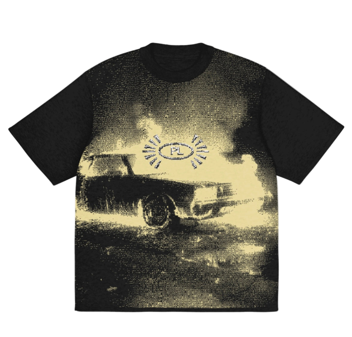 City on Fire Knitted T-shirt